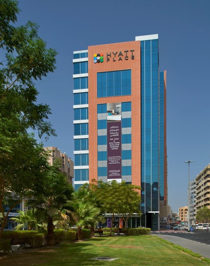 Hyatt Place Dubai Baniyas Square Exteriör bild